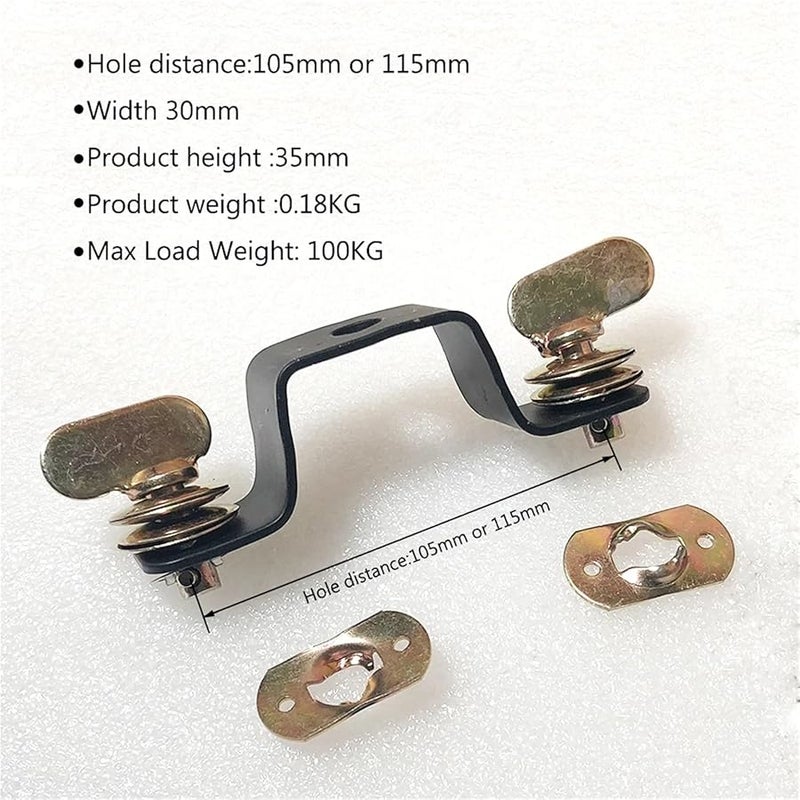 Warm Yellow Stage Lighting Truss Clamp Hook Fast Connector For Moving Head Light Bracket - Image 4